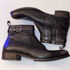 Mens John Varvatos Leather Boots #10.5
